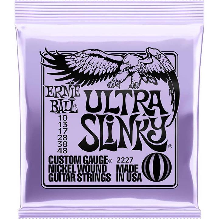 سیم گیتار  Ernie Ball Ultra Slinky Nickel Wound 10-48 – 2227